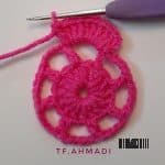 CROCHET COLORFUL FLOWER