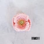 colorful poppy flowers crocheting
