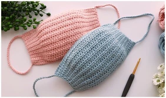 Crochet Easy Face Mask