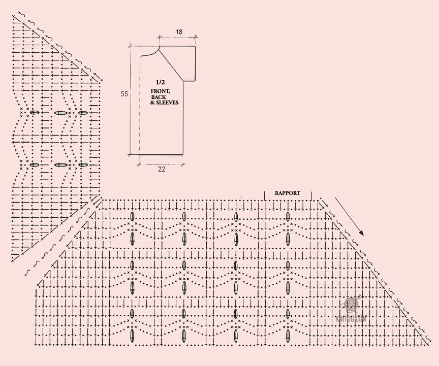 spider top free crochet pattern
