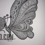 mandala butterfly
