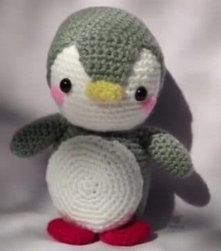 How to make Easy Beginner Penguin crochet