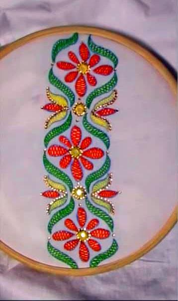 herringbone stitch embroidery